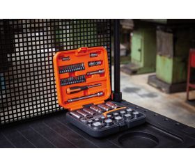 Juego de vasos estándar y profundos de 3/8