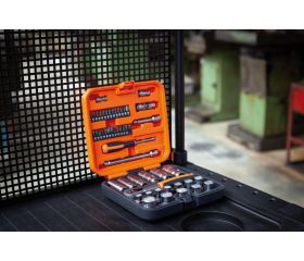 Juego de vasos estándar y profundos de 3/8