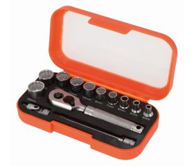 Juego de llaves de vaso de 1/4