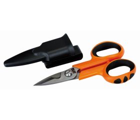 Tijeras de electricista extrafuertes con entalla | SCB140G