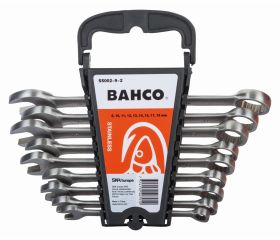 Juego de llaves combinadas, métricas y de acero inoxidable: 9 piezas | SS002-9-2