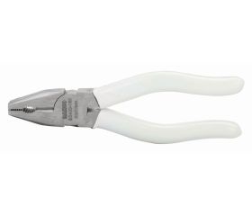 Alicates universales de acero inoxidable y con mangos recubiertos de PVC | SS400