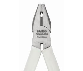 Alicates universales de acero inoxidable y con mangos recubiertos de PVC | SS400