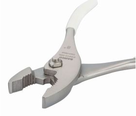 Alicates articulados de acero inoxidable con 2 posiciones y mangos recubiertos de PVC | SS412