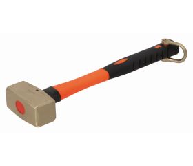 Martillos de piedra antichispas con cabeza de bronce de aluminio y mango de bronce de aluminio | TAHNS500