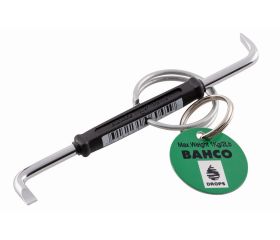 Llaves acodadas dobles con alambre de acero para tornillos ranurados | TAH2047