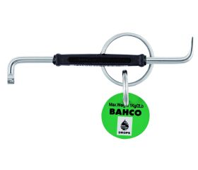 Llaves acodadas dobles con alambre de acero para tornillos ranurados | TAH2047