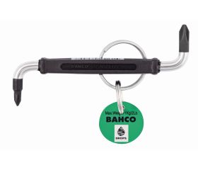 Llaves acodadas dobles con alambre de acero para tornillos Phillips | TAH2047PR