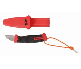 Cuchillo pelacuerdas para uso con la mano derecha con cuerda de Dyneema sellada | TAH2446-ELR