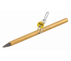 Cinceles de punta con mango octogonal, acabado lacado color cobre y lazo de alambre metálico fijo | TAH3739