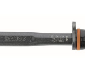 Llave dinamométrica de disparo mecánico ajustable con visor de escala y cabeza fija de carraca con placa metálica | TAH73R