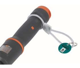 Llave dinamemétrica con cabeza intercambiable y alambre de seguridad | TAH74W9