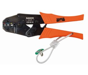 Alicates de carraca para terminales aislados con lazo de alambre metálico fijo | TAHCRW01