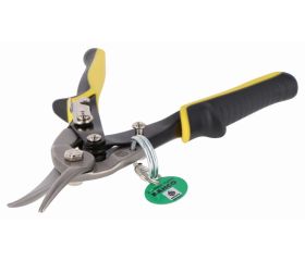 Cizalla de Aviación de Corte Recto con Mayor Potencia por Acción de Palanca y Mango de Color Amarillo Codificado hasta 1,5 mmcon Anillo de Seguridad | TAHMA421