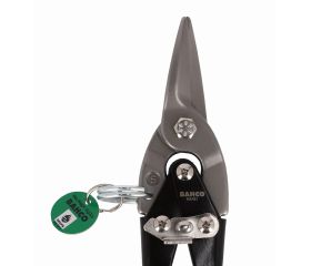 Cizalla de Aviación de Corte Recto con Mayor Potencia por Acción de Palanca y Mango de Color Amarillo Codificado hasta 1,5 mmcon Anillo de Seguridad | TAHMA421