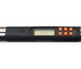 Llave dinamométrica electrónica de par y grados y cabeza de carraca fija | TAW MICRO