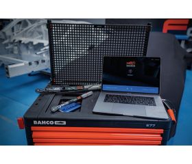 Llave dinamométrica electrónica de par y grados, con memoria/USB y cabeza de carraca fija | TAWM MICRO