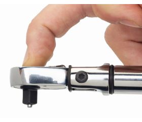 Llave dinamométrica electrónica de par y grados, con memoria/USB y cabeza de carraca fija | TAWM MICRO