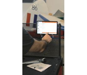 Llave dinamométrica y de ángulo delgada Bluetooth® con memoria y cabeza rectangular intercambiable | TAWMB MICRO