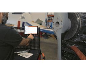 Llave dinamométrica y de ángulo delgada Bluetooth® con memoria y cabeza rectangular intercambiable | TAWMB MICRO