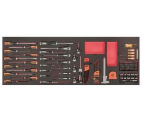 Composiciones de herramientas de mantenimiento general en carro, 53