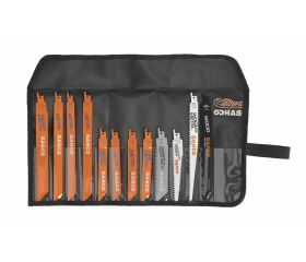 Juego de hojas de sable bimetal Sandflex® para metales (12 piezas) | 3940-METAL-SET-12P