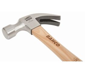 Martillo de uña con mango de madera con superficie antideslizante | 427