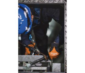 Llave dinamométrica de disparo mecánico ajustable con visor de escala y cabeza fija de carraca con placa metálica | TAH73R