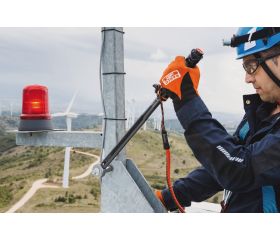 Llave dinamométrica de disparo mecánico ajustable con visor de escala y cabeza fija de carraca con placa metálica | TAH73R