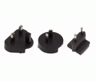 Juego de tres adaptadores de enchufe para cargador de pared de CA (C, G e I) para BBL12-400 | BBL12-40004