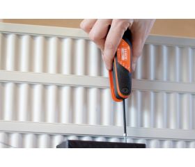 Juego de llaves hexagonales tipo allen en navaja métricas con acabado fosfatado y mango bi-componente - siete unidades | BE-9777B