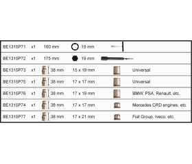 Escariadores para inyectores diésel | BE1315P7