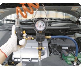 Juego para purgar y rellenar el sistema de refrigeración | BE410