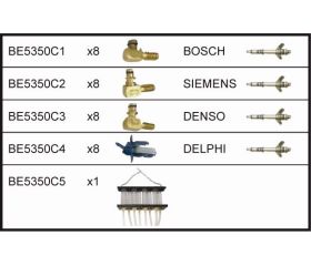 Comprobador del retorno de combustible en Common Rail de 8 inyectores | BE5350