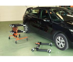 Estantería de almacenamiento para plataformas rodantes | BH1CD680ST