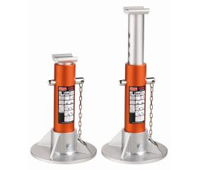 Par de caballetes de aluminio con capacidad para 2500 kg | BH3AL2500