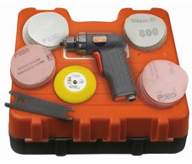 Juego de lijadora neumática con mango tipo pistola (71 piezas) | BP204K