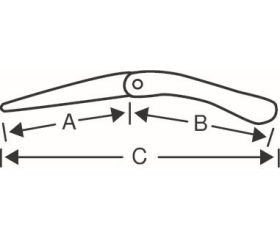 Serruchos de poda plegables con mango bi-componente para cortar ramas verdes | 396-JS