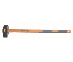 Mazas con mango tri-componente y una cara plana | LS-MASSE-TR