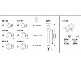 Dispositivo de compresor de muelles Macpherson | BS15