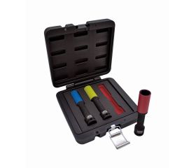 Juego de vasos de impacto para ruedas, de largo alcance (17, 19 y 21 mm) | BWSS12P3L