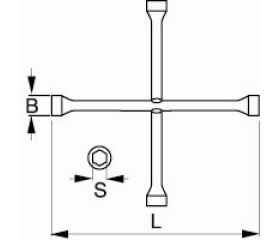 Llaves en cruz | 29-B/BWXW1/BWXW2