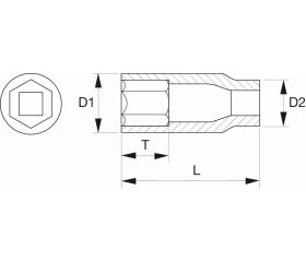 Vasos de impacto de serie larga, fosfatados, con cuadrado de 1