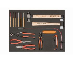 Foam Fit&Go 3/3 con htas. para golpeo, corte y alicates -15 piezas | FF1A185