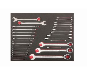 Juego de llaves en bandeja de foam 3/3 Fit&Go (31 piezas) | FF1A48