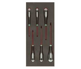 Juego de destornilladores TORX® T8-T30 en bandeja de foam 1/3 Fit&Go (6 piezas, blíster) | FF1E1009EH