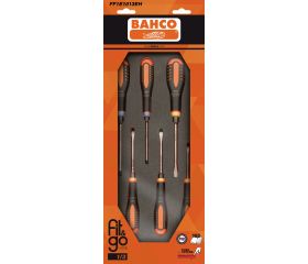Juego de destornilladores de varilla pasante ERGO en bandeja de foam 1/3 Fit&Go (6 piezas, blíster) | FF1E1013EH