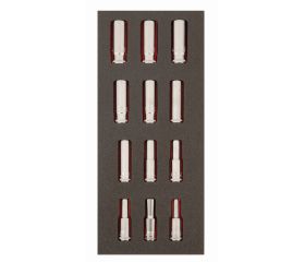 Juego de vasos serie larga de 1/2