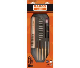 Juego de martillo, botadores y destornillador a golpe en bandeja de foam 1/3 Fit&Go (23 piezas, blíster) | FF1E5010EH