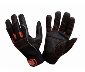 Guantes para herramientas de impacto con almohadillas de amortiguación y antivibración | GL010